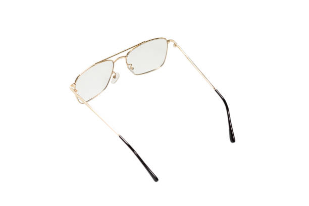 istock Transparent fashion glasses isolated. 1324735799