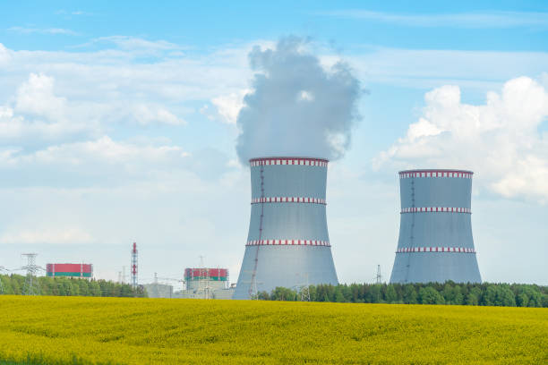 istock Belarusian nuclear power plant in Ostrovets on a sunny summer day, Belarus 2021 1324739329