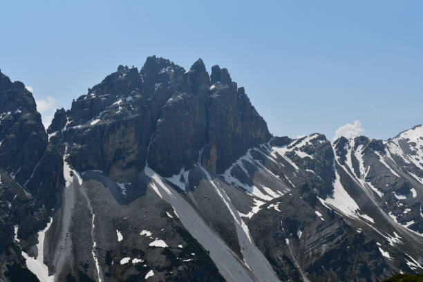 istock Beautiful landscape in Stubai valley mountains behind 1324740767