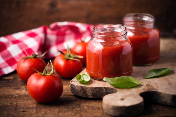 istock Traditional homemade tomato sauce and tomatoes 1324745800