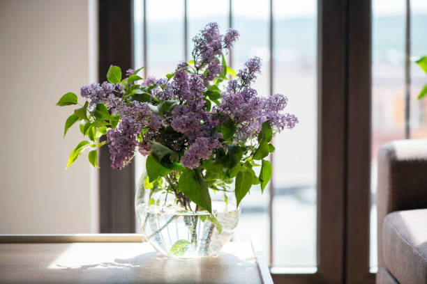 bouquet of flowers at home.