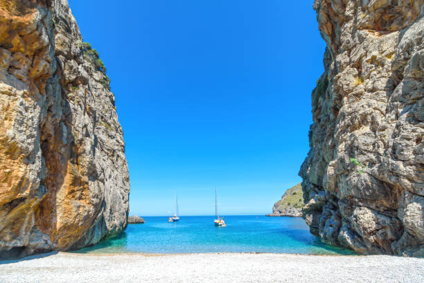 istock Cala de Sa Colabra near Torrent de Pareis 1324760326