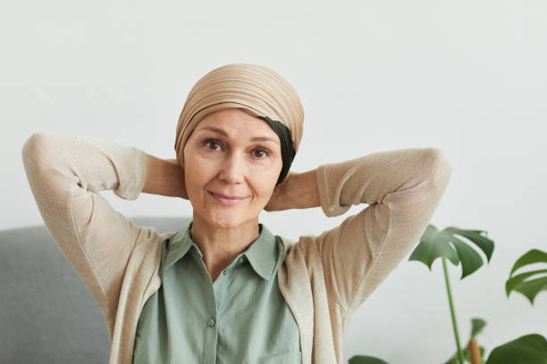 istock Smiling Mature Woman Wearing Headscarf 1324780549
