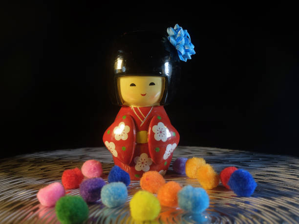 istock Japanese woman statue 1324787960