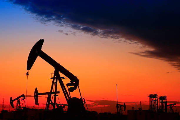 istock The oil pump, industrial equipment 1324788697