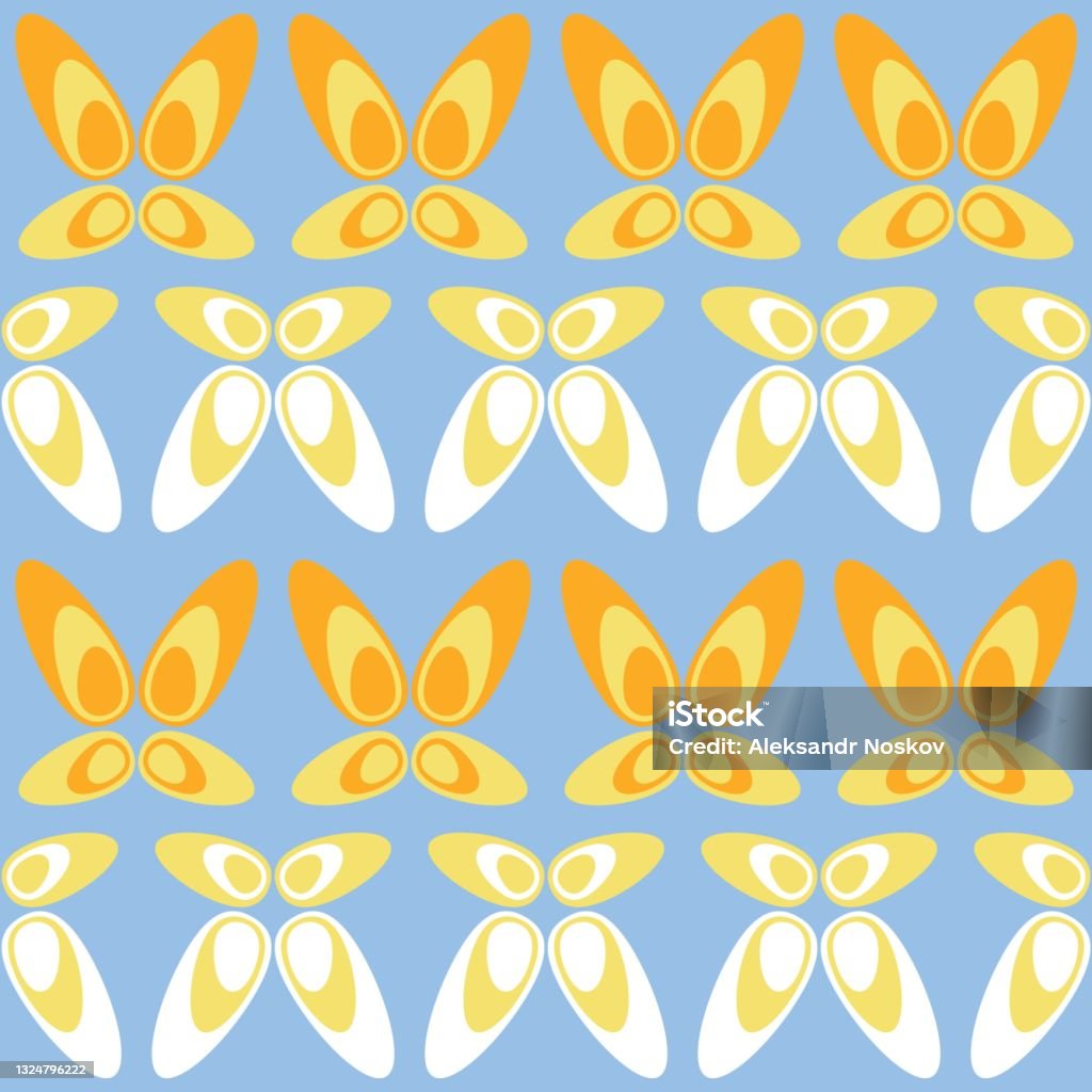 Roundish Pattern Rounded Abstract Seamless Pattern Retro Accent For Any Surfaces Stock ...
