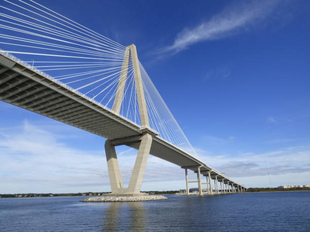 istock Under Ravenel Bridge in Charleston South Carolina 1324798642