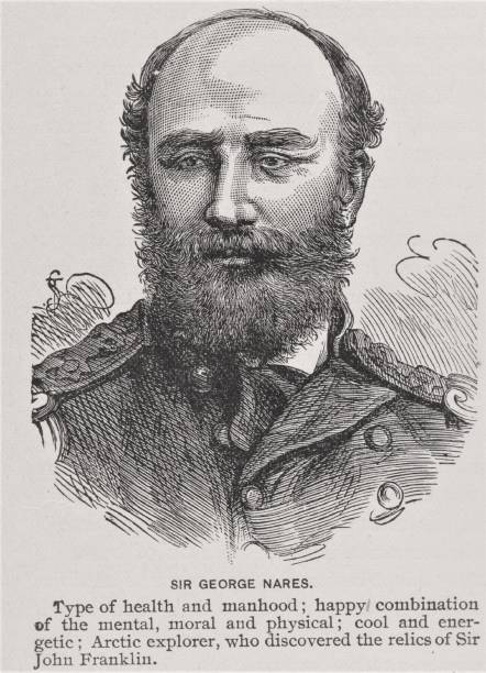 istock Sir George Nares, British Arctic Explorer, 19th Century Naval History 1324799324