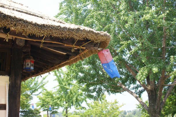 istock Korean traditional house 1324806388