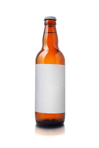 istock Beer bottle isolated on white background 1324819434