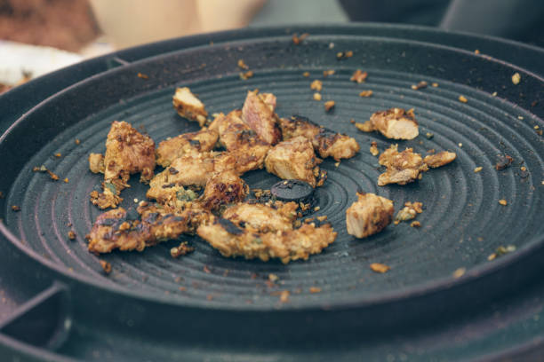 istock view from above on freshly grilled turkey meat with sesame seeds 1324823717