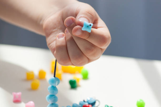 istock Kids activity to promote development, motor skills, thinking, coordination. 1324829457