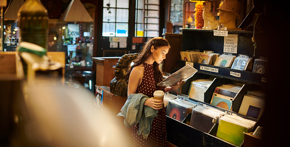 vinyl shopping