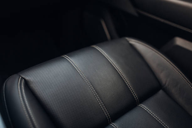 istock Modern car leather seats sport style 1324830752