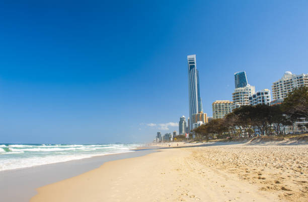istock Surfers Paradise beach in Gold Coast in Australia 1324834607