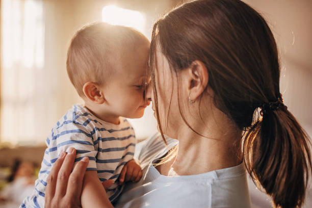istock Mother and son sharing love 1324847064