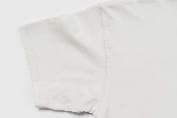 istock Texture of cotton white t-shirt 1324847389