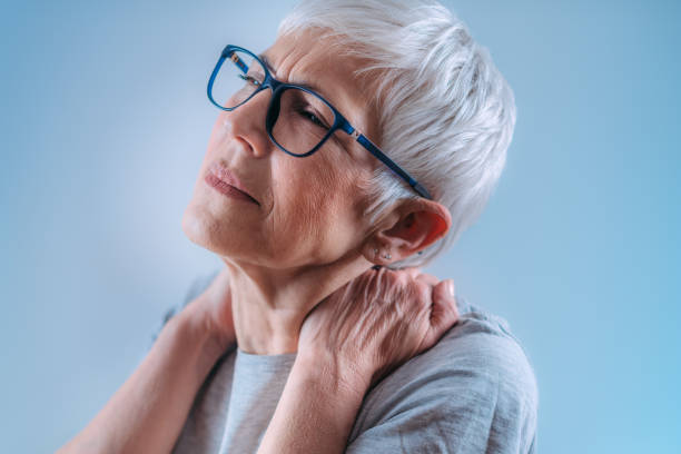 istock Senior Woman with Shoulder Pain 1324854662