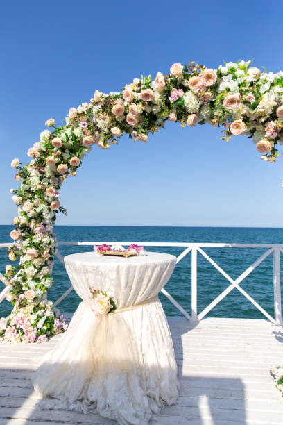 istock Outdoor wedding decoration 1324857748