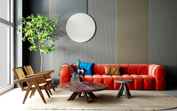 istock 3d render of modern living room 1324863938