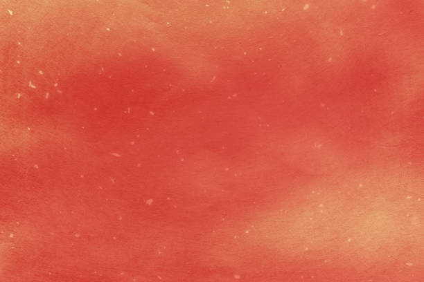 istock Rough textured paper dyed to gradient begonia red 1324866744