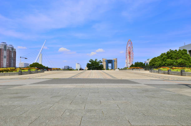 Tokyo Odaiba Symbol Promenade Park Symbol Promenade Park, Tokyo 2020, Ferris Wheel, Blue Sky, Tokyo Olympics, Tokyo Olympics Competition Venue, Olympics, Japan, Tokyo, Competition Venue, Aomi, Tokyo Olympics and Paralympics, Ariake Odaiba Flower, Planting, Summertime, Beautiful, Seaside Subcenter , Tokyo Teleport Station, Aomi Station, Rinkai Fukutoshin Station, Yurikamome, Landscape, Rinkai Line, Business District, Rinkai Line, Sky, City, Tourist Area, City, Building, Sunny, Hydrangea, Beautiful, Hydrangea, Tennis, Triathlon, Basketball, 5-player Soccer, Beach Valley beach volleyball olympics stock pictures, royalty-free photos & images