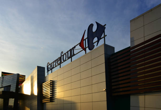 Abidjan, Ivory Coast / Ivory Coast: Carrefour supermaket, Playce Shopping Mall, Boulevard Valéry Giscard d'Estaing, Marcory district
