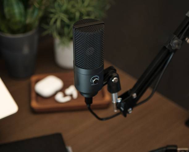 istock A Closeup Of Black Microphone 1324873495