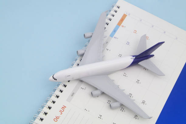 istock Flight schedule and planning travel concept. 1324883194