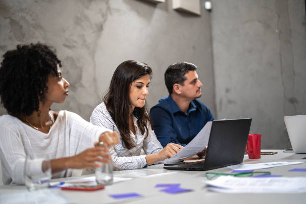 istock Business people doing a business meeting 1324885650