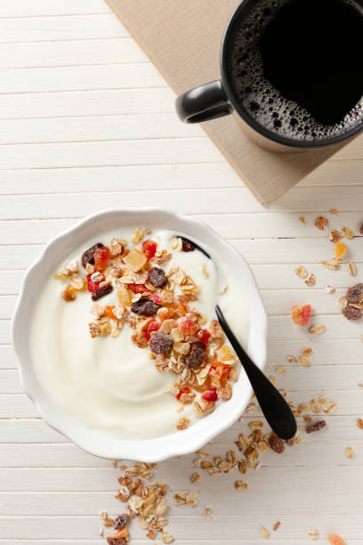 istock Coffee and muesli 1324886658