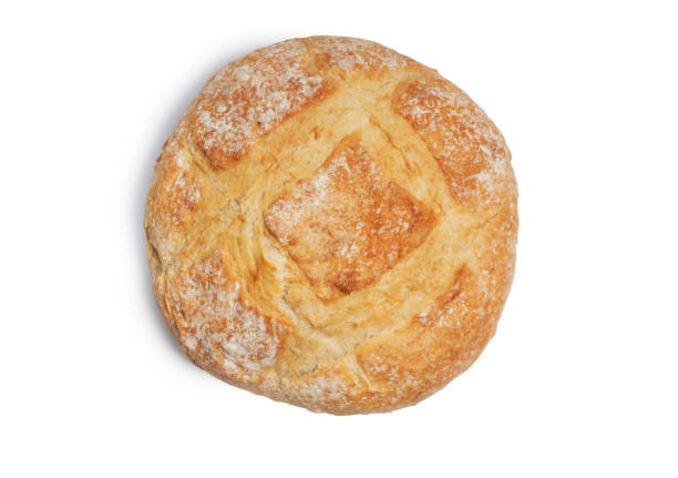 istock White Loaf of Bread on White 1324895209