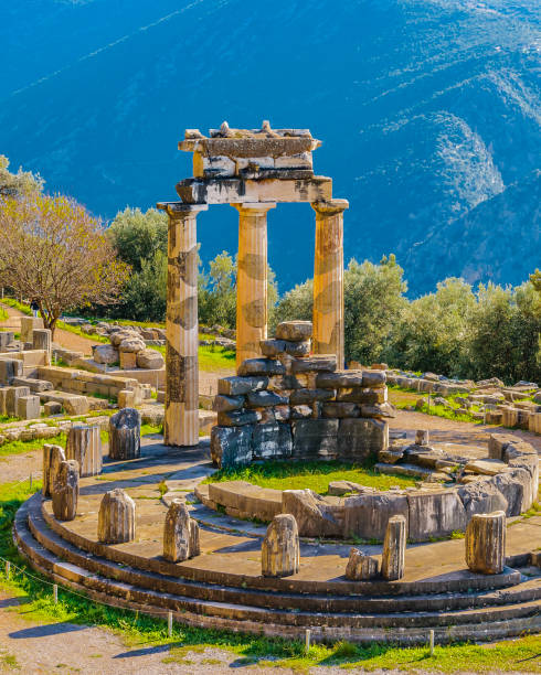 istock Delfos Oracle, Peloponese, Greece 1324898271