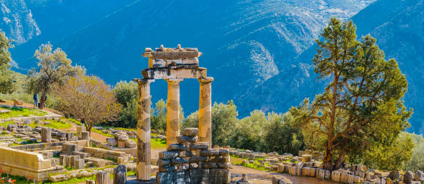 istock Delfos Oracle, Peloponese, Greece 1324898467