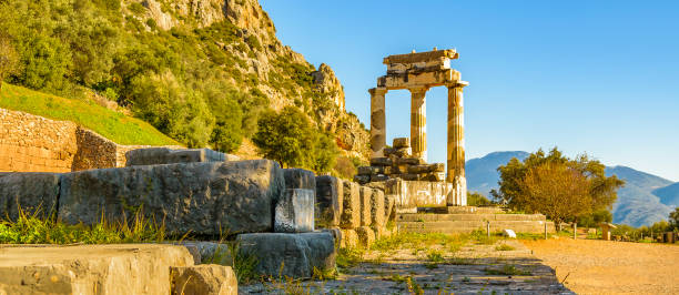 istock Delfos Oracle, Peloponese, Greece 1324898640