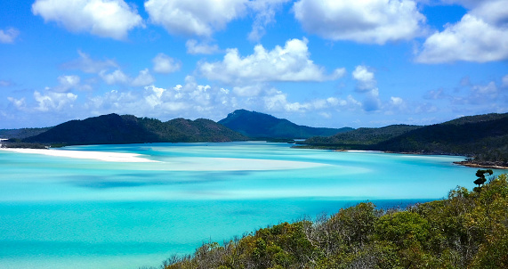 Hill Inlet and the famous S curves Whitsunday Island