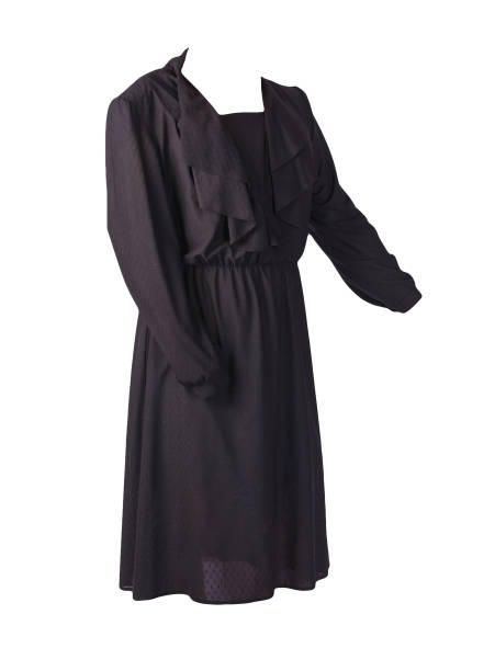 istock female summer dress with buttons isolated on white background. 1324906583
