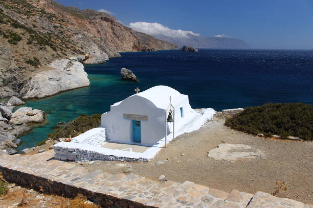 istock Amorgos Chapel Agia Anna Cyclades Greece 1324907855