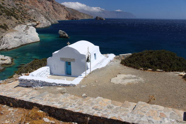 istock Amorgos Chapel Agia Anna Cyclades Greece 1324907967