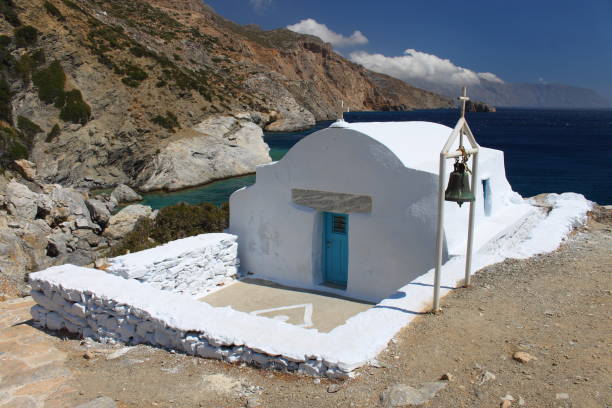 istock Amorgos Chapel Agia Anna Cyclades Greece 1324908126
