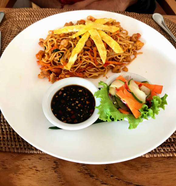 istock Speghetti with Balinese sauce 1324908834