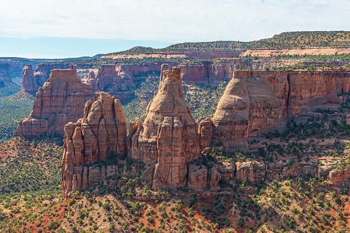 Colorado National Monument landscape, Grand Junction, Colorado, USA.