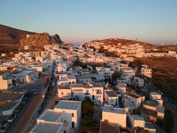 istock Amorgos Chora traditional village Cyclades Greece 1324910021