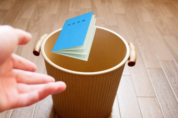 istock Throw your pension book into the trash 1324917954