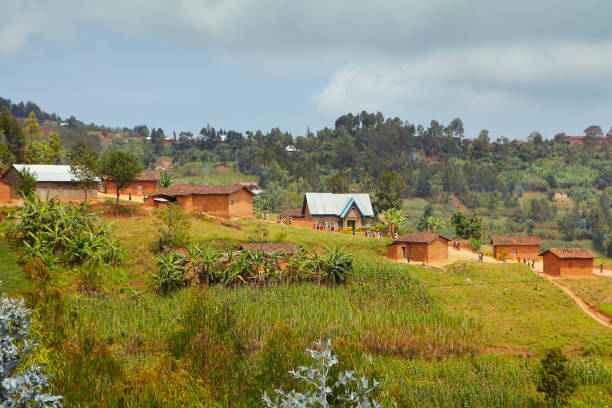 istock Village in central Rwanda 1324920320