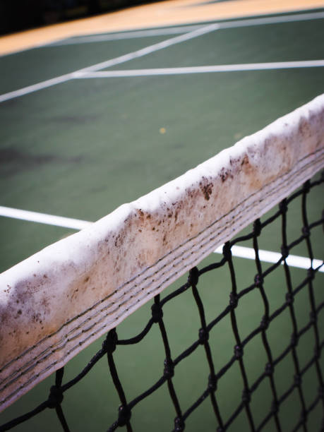 istock Up Close Tennis Net 1324921837