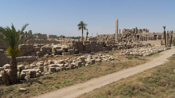 istock Precinct of Amun-Re in Karnak temple complex, Egypt 1324928595