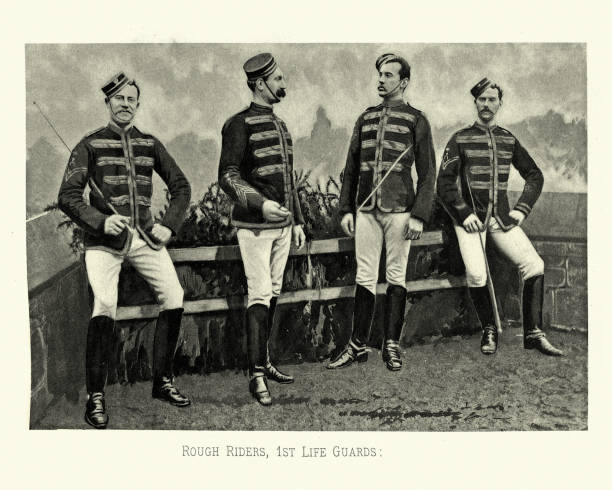 Rough Riders, 1st Life Guards, Victorian British Army, 19th Century