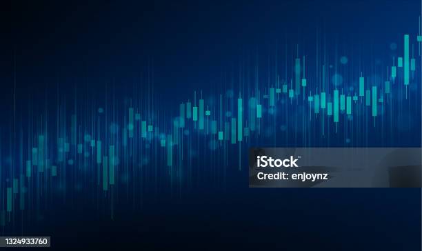Stock Market Increasing Background Illustration Stock Illustration - Download Image Now - Backgrounds, Stock Market and Exchange, Finance
