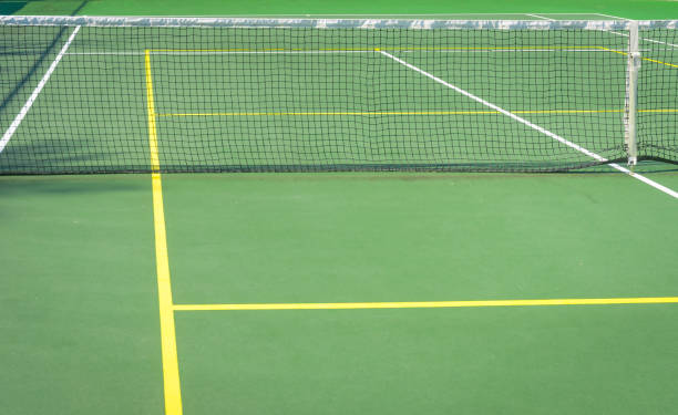 istock Green Tennis Court 1324946870